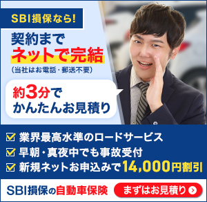 SBI損保の自動車保険